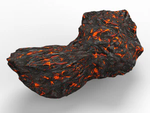 Lava Rocks Collection 3D Model