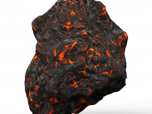 Lava Rocks Collection 3D Model
