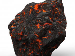 Lava Rocks Collection 3D Model