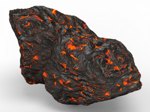 Lava Rocks Collection 3D Model