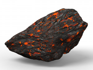 Lava Rocks Collection 3D Model