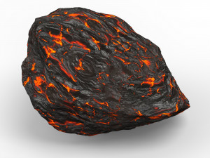 Lava Rocks Collection 3D Model