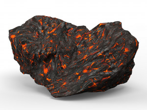 Lava Rocks Collection 3D Model