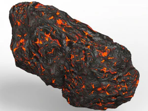 Lava Rocks Collection 3D Model