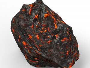 Lava Rocks Collection 3D Model