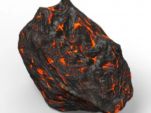 Lava Rocks Collection 3D Model