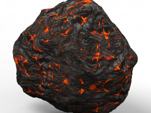 Lava Rocks Collection 3D Model