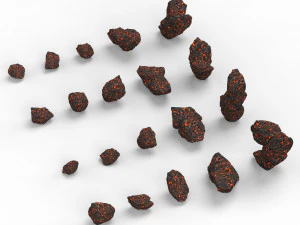 Lava Rocks Collection 3D Model