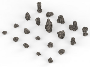 Rocks Stone Collection 3D मॉडल