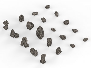 Rocks Stone Collection 3D मॉडल