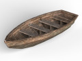 Wooden Boat 3D Models