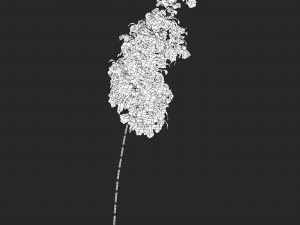 Realistic Game Ready Bamboo Tree 06 Modèle 3D