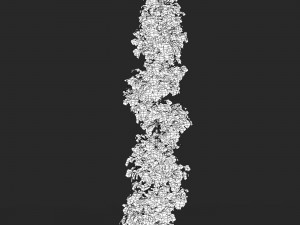 Realistic Game Ready Bamboo Tree 08 Modelo 3D