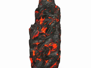 Game Ready Lava Rock 04 3D Model