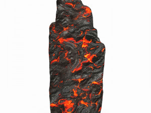 Game Ready Lava Rock 05 3D Модель