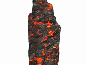 Game Ready Lava Rock 05 3D Model