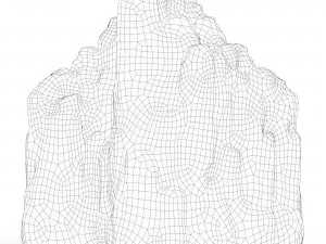 Game Ready Lava Rock 06 3D Model