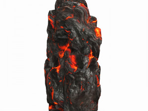 Game Ready Lava Rock 08 3D Model