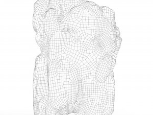 Game Ready Lava Rock 08 3D Model