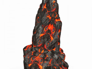 Game Ready Lava Rock 10 3D 模型
