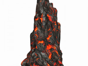 Game Ready Lava Rock 10 3D-Modell