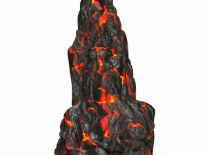 Game Ready Lava Rock 10 3D-Modell