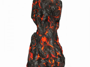Game Ready Lava Rock 11 3D-Modell