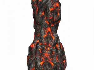 Game Ready Lava Rock 11 3D-Modell