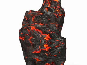 12 Lava Rock Collection 3D Model