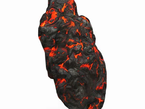 12 Lava Rock Collection 3D Model