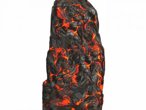 12 Lava Rock Collection 3D Model