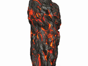 12 Lava Rock Collection 3D Model
