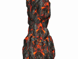 12 Lava Rock Collection 3D Model