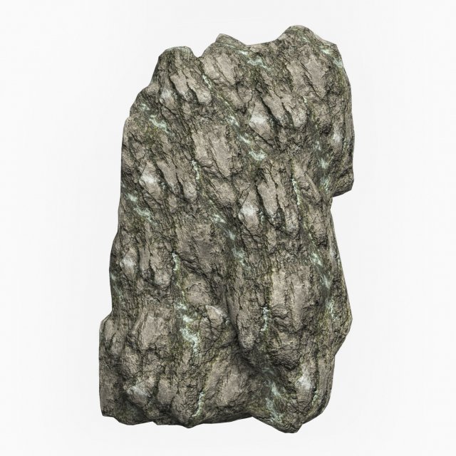 Low Poly Rock Cliff 01 3D-Modell .c4d .max .obj .3ds .fbx .stl .blend 