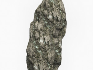 Low Poly Rock Cliff 01 3D-Modell