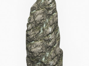 Low Poly Rock Cliff 02 3Dモデル