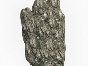 Low Poly Rock Cliff 03 3D Model
