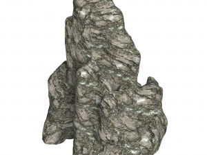 Низкополигональная скала 04 3D Модель