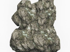 Low Poly Rock Cliff 05 3D 模型