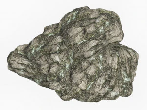 Low Poly Rock Cliff 11 3D Model