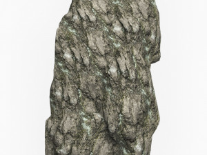 Low Poly Rock Cliff Collection 3D Model