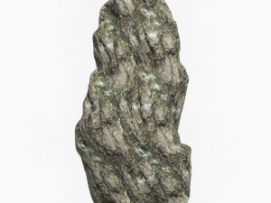 Low Poly Rock Cliff Collection 3D Model