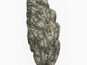 Low Poly Rock Cliff Collection 3D Model