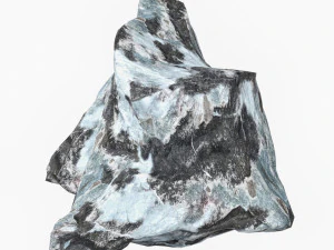 Snow Stone 01 3D Model