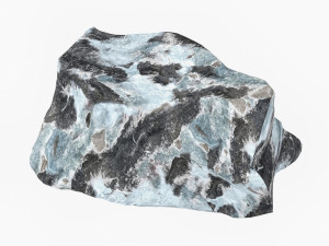 Snow Stone 01 Model 3D