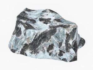 Snow Stone 01 3D Model