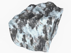 Snow Stone 02 Modelo 3D