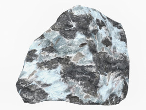 Snow Stone 03 3D Model