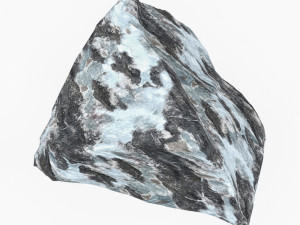 Snow Stone 03 3D Model
