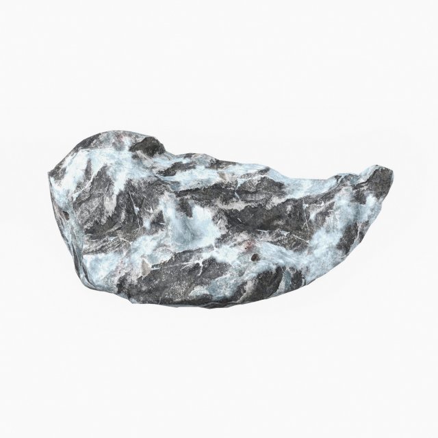 Snow Stone 04 3D-Modell .c4d .max .obj .3ds .fbx .stl .blend 